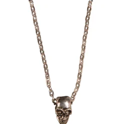 Kette Totenkopf, silber