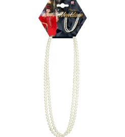 Kette weiße Perlen, 70 cm