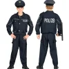 Kinder-Kostüm deutscher Polizist, Gr. 104