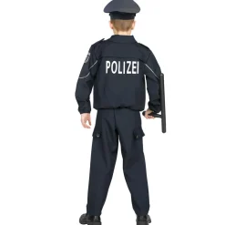 Kinder-Kostüm deutscher Polizist, Gr. 104