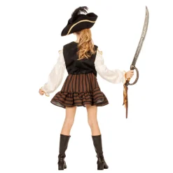 Kinder-Kostüm Piratin Evil Eva Gr. 116