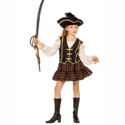 Kinder-Kostüm Piratin Evil Eva Gr. 116