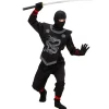 Kinder-Kostüm Schwarzer Ninja, Gr. 116