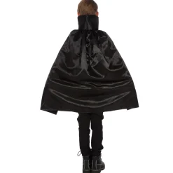 Kinder-Kostüm Umhang Vampir, schwarz
