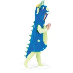 Kinder-Kostüm Weste Monster blau, Gr. 104-110