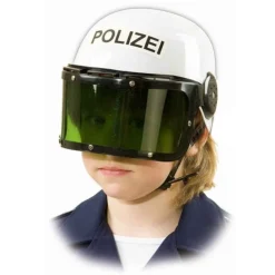 Kinder-Polizeihelm, mit Visier