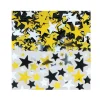 Konfetti Hollywood-Sterne gold/silber/schwarz 70 g