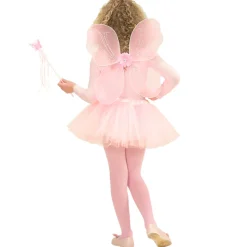 Kostüm-Set magische Fee, rosa, 3-tlg.