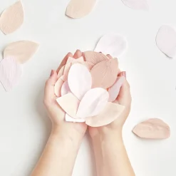 Krepp-Konfetti Rosenblätter, Rosa Mix, 20 g