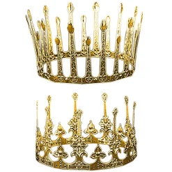 Krone Luxus, Prinzessin, Aluminium, gold