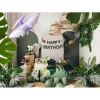 Kuchenstecker / Tortenaufsatz / Cake-Topper Dinosaurier – ca. 8 – 12 cm – Set mit 6 Stück