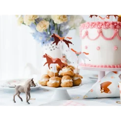 Kuchenstecker / Tortenaufsatz / Cupcake-Topper – Pferde – ca. 13 cm – 6 Stück