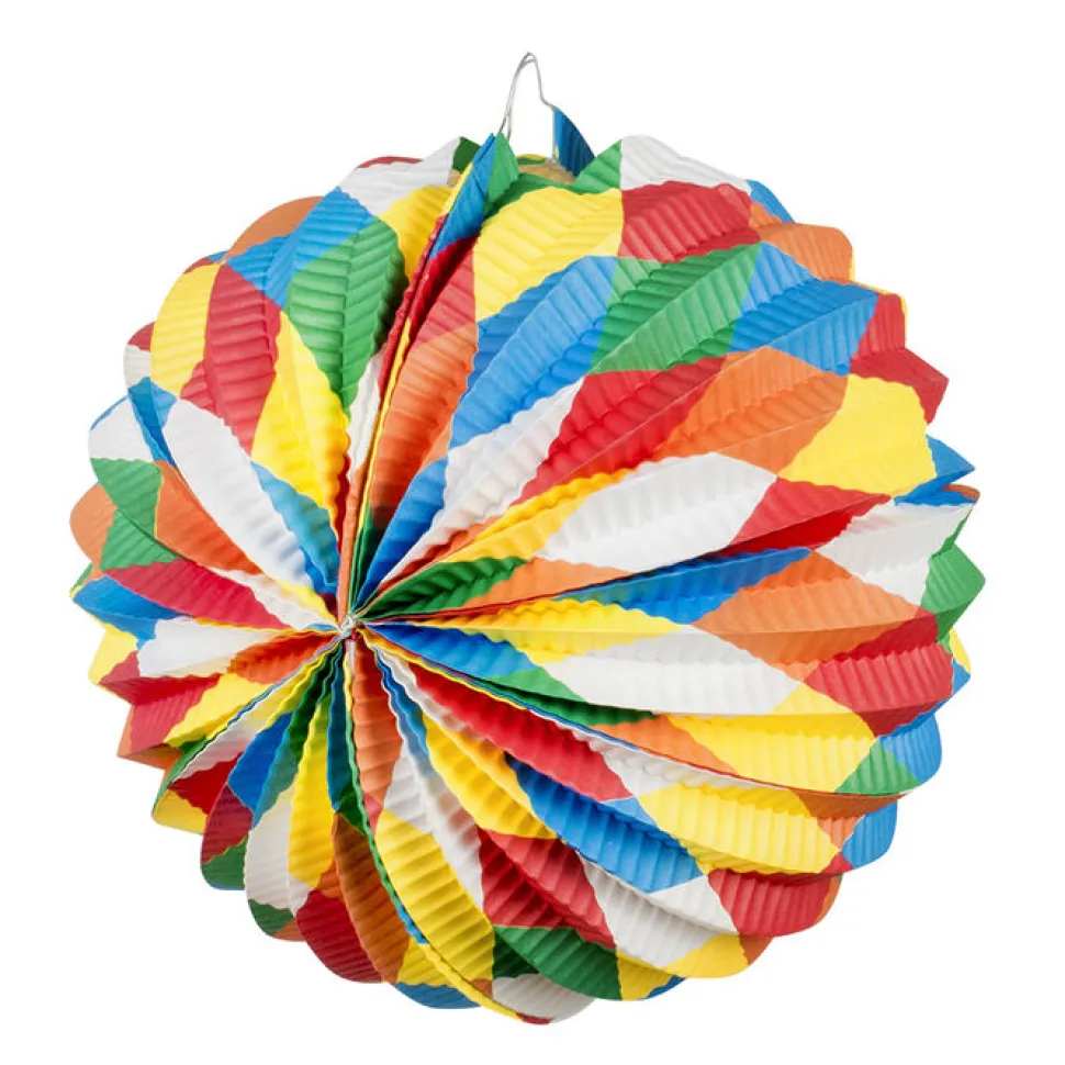 Lampions Ø 22 cm bunte Motive, sortiert 12 Stück