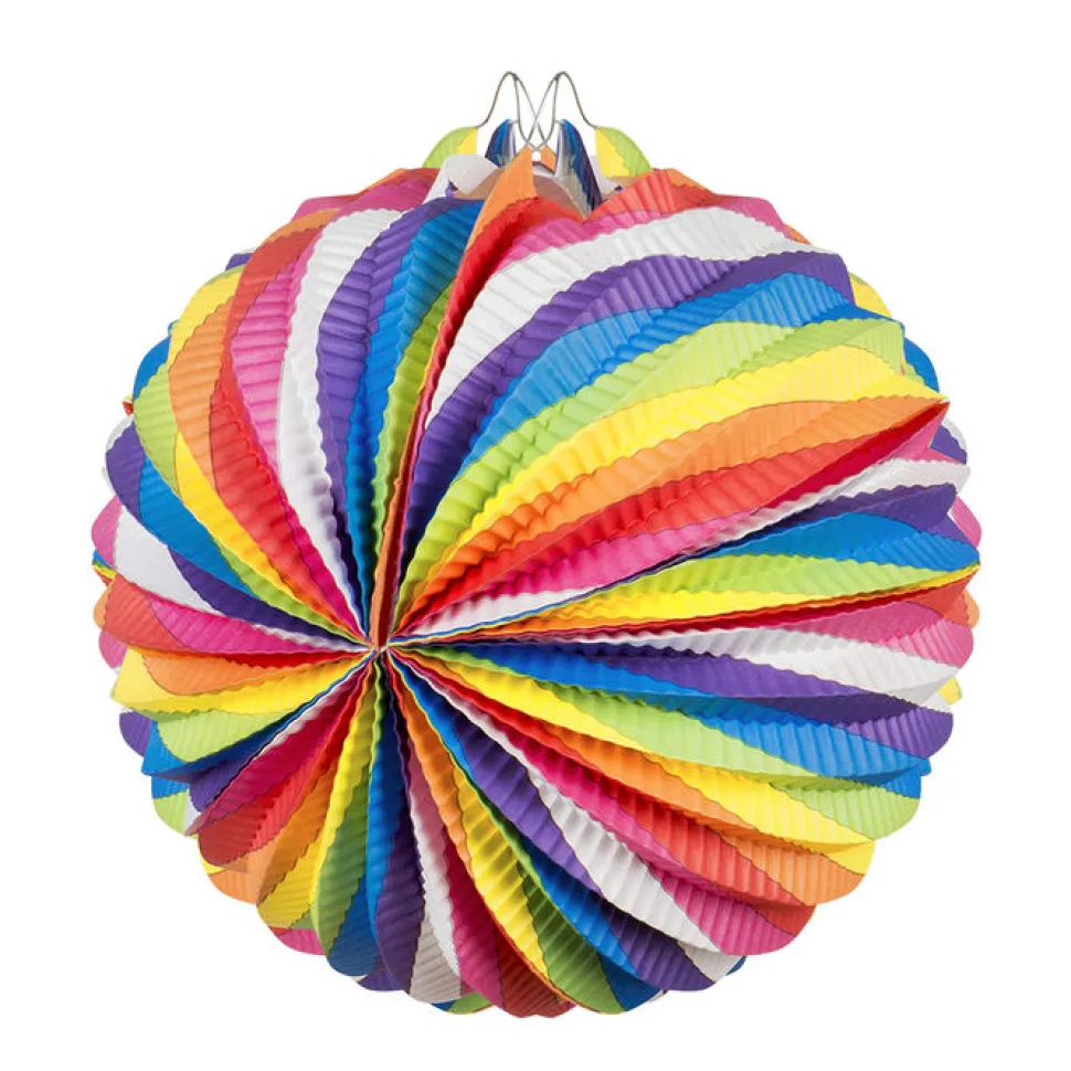 Lampions Ø 22 cm bunte Motive, sortiert 12 Stück