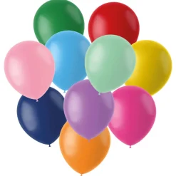 Latexballons Stripetastic, bunt sortiert, 33 cm, 10 Stück