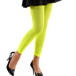 Leggings 70 DEN, neongrün, 6er