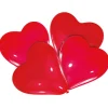 Luftballons Herz Form, rot, 10 Stück