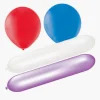 Luftballons versch. Farben u. Formen, 50 Stk.
