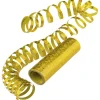 Luftschlange Holographie gold, 1 Rolle