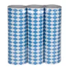 Luftschlangen Bayernraute, blau-weiß, 3 Rollen, Bayrische Dekoration, Bayrisches Fest, Blau-Weiß