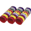 Luftschlangen Bunte Punkte, 3 Rollen