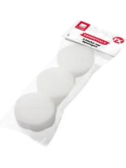 Make-Up FX Essentials, Kosmetikschwämme, rund, 3 Stück