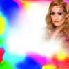 Make-Up FX, Regenbogen-Gesichtsjuwelen, mehrfarbig, Bogen mit 100 Stück