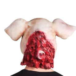 Maske Blutiges Schwein aus Latex