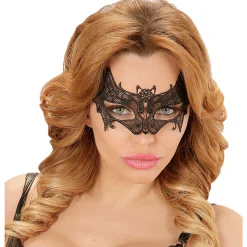 Maske Fledermaus Augenmaske aus Spitze