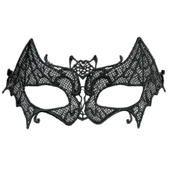 Maske Fledermaus Augenmaske aus Spitze