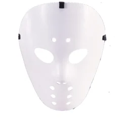 Maske Hockey, weiß