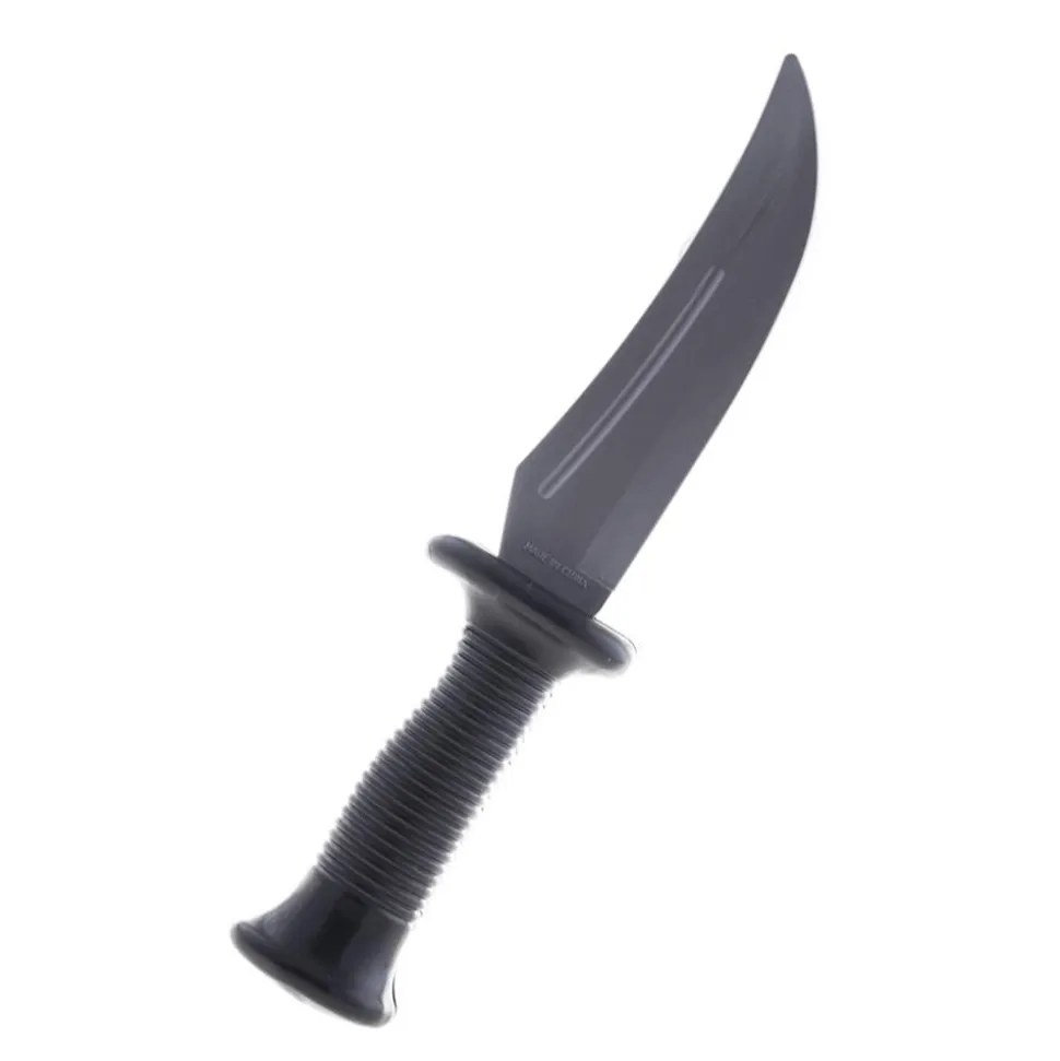 Messer aus Plastik, 27 cm, für Safari -& Soldatenkostüme