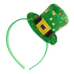 Minizylinder St. Patrick's Day, Haarreif, grün
