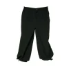 Mittelalterhose, 3/4 lang, schwarz, Gr. 50/52