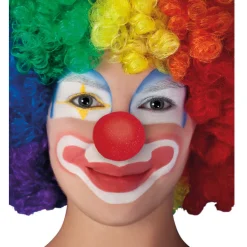 Nase Clown aus Schaumstoff, 1 Stück, rot