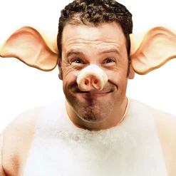 Nase Schwein, rosa, 12 Stück