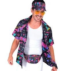 NEU Accessoire-Set 80s Funky Fashion, Schirmmütze und Bauchtasche