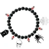NEU Armband Halloween Talismane, schwarz