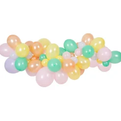 NEU Ballon-Girlanden-Set Unicorn, 66 Teile inkl. Ballonband für 200cm Ballongirlande