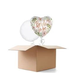 NEU Ballongrüße Bride to be, 2 Ballons
