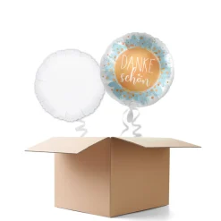 NEU Ballongrüße Dankeschön, 2 Ballons