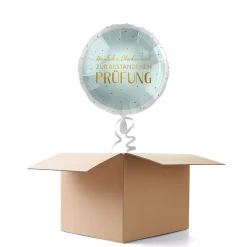 NEU Ballongrüße Glückwunsch zur bestandenen Prüfung, 1 Ballon