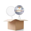 NEU Ballongrüße Glückwunsch zur Kommunion, 2 Ballons