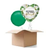 NEU Ballongrüße Herzlichen Glückwunsch zur Hochzeit, 2 Ballons