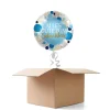 NEU Ballongrüße Lucky Blue Alles Gute zum Geburtstag, 1 Ballon