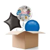 NEU Ballongrüße Pirat Ahoi Geburtstag, 3 Ballons