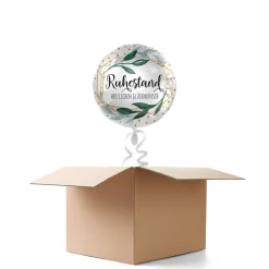 NEU Ballongrüße Ruhestand Herzlichen Glückwunsch, 1 Ballon