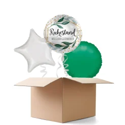 NEU Ballongrüße Ruhestand Herzlichen Glückwunsch, 3 Ballons