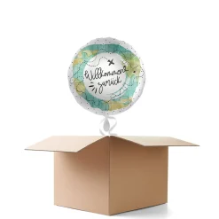 NEU Ballongrüße Willkommen zurück, 1 Ballon