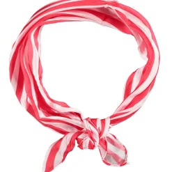 NEU Bandana rot-weiß, Satinoptik